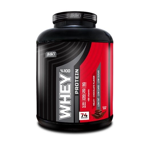 SSN %100 Whey Protein 2200 Gr - Sütlü Çikolata Aromalı