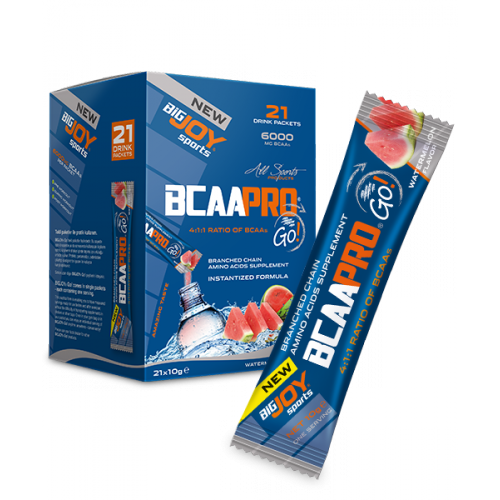 Bigjoy Sports BCAAPro Go! 4:1:1 Karpuz 10g x 21 Adet (210g)
