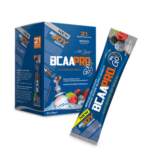 Bigjoy Sports BCAAPro Go! 4:1:1 Orman Meyveli 10g x 21 Adet (210g)