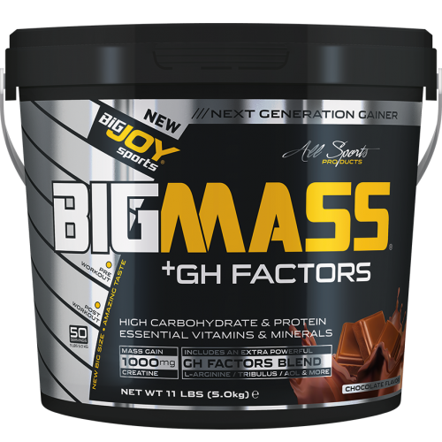 Bigjoy Sports BIGMASS Gainer GH FACTORS Çikolata 5000g