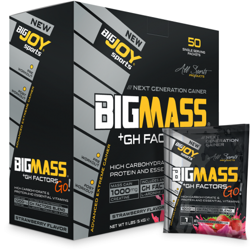 Bigjoy Sports BIGMASSGO GH Factors Çilek 50 Servis