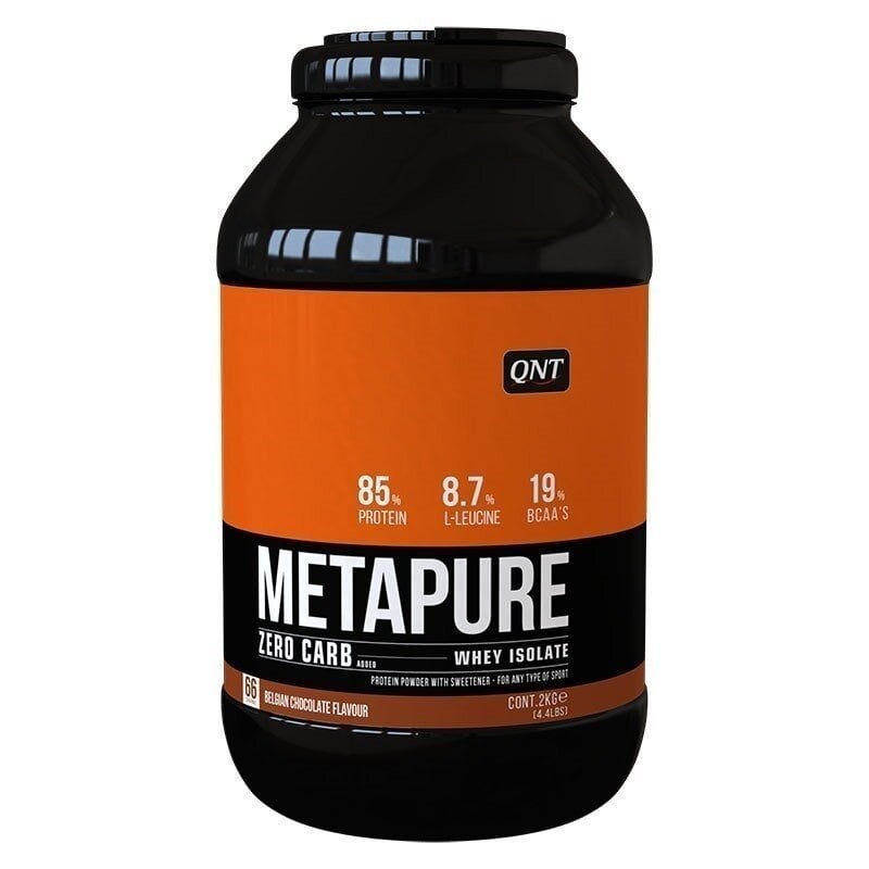 Qnt Zerocarb Metapure İzole Whey Protein 2000 Gr Çikolata Aromalı