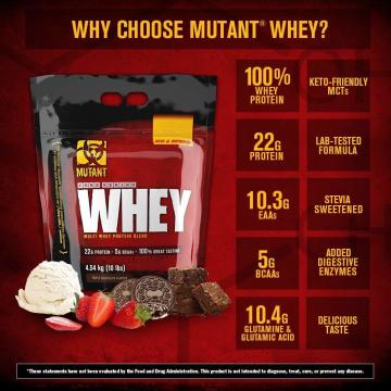 MUTANT CORE SERIES WHEY 2,27 KG - TRIPLE CHOCOLATE