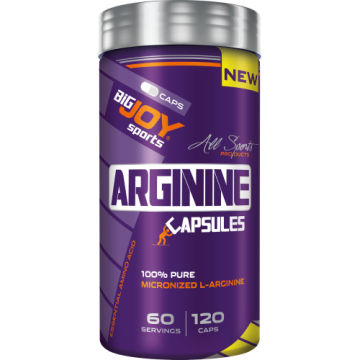 Bigjoy Sports Arginine 120 Bitkisel Kapsül