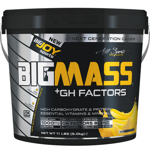 Bigjoy Sports BIGMASS Gainer GH FACTORS Muz 5000g