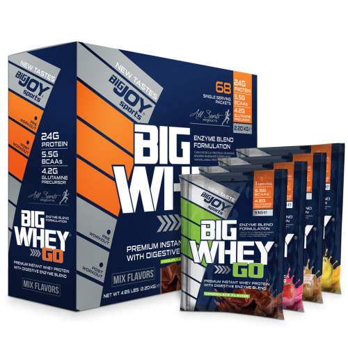Bigjoy Sports BIGWHEYGO Whey Protein Mix Aroma 68 Servis