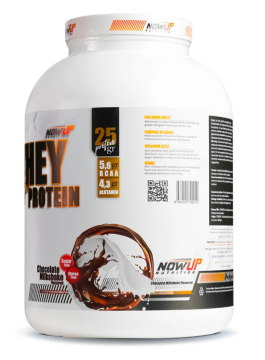 Nowup Nutrition %100 Whey Protein Tozu Çikolata Aromalı | 2160 Gr–60 Servis