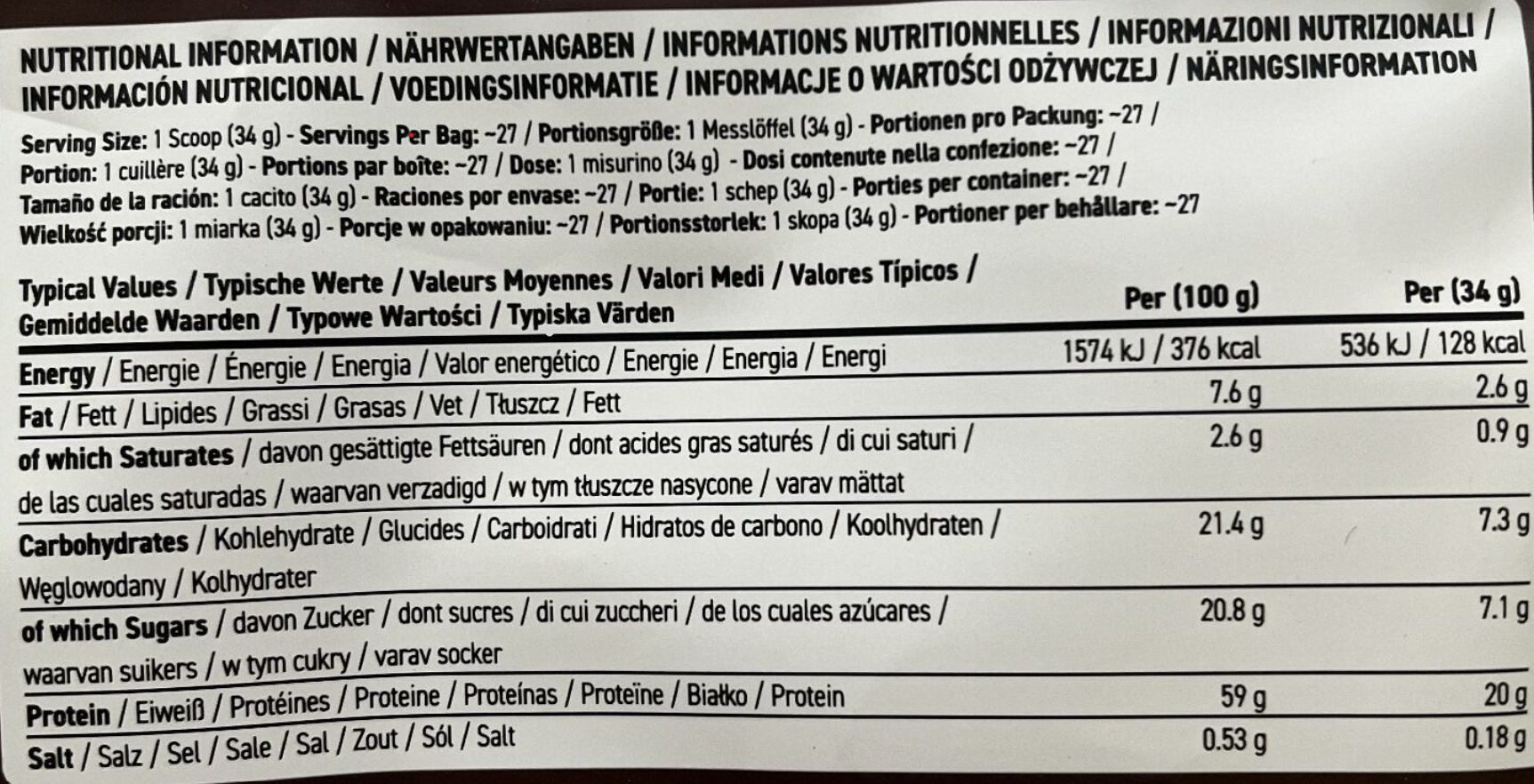 Applied Nutrition BODYFUEL™ Whey Protein 900gr Double Çikolata Aromalı